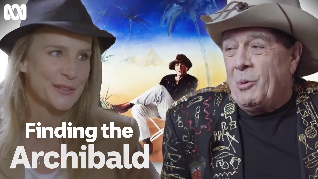 Rachel Griffiths visits Molly Meldrum and his famous 1983 Archibald portrait | Finding The Archibald