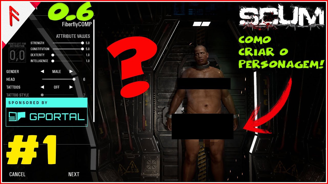 SCUM - Dicas, Criação do Personagem v0.6 ATUALIZADO Hell Riders