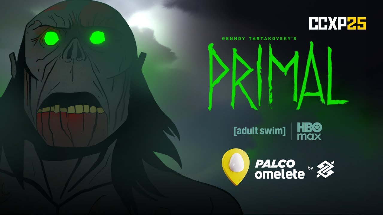 GENNDY TARTAKOVSKY, da s&eacute;rie PRIMAL, na #CCXP25 | HBO MAX | DIA 4 CCXP 25