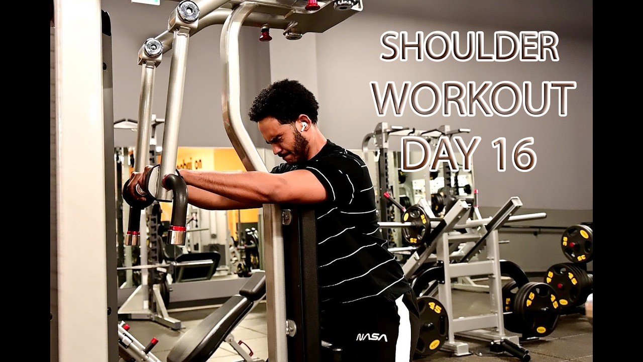 ስብሒ ምጉዳል & ምህናጽ Muscle  DAY 16 Shoulder