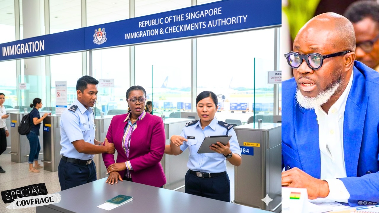 Akuffo Addo Sister (Ursula Owusu) Track In Singapore As She’s Been Caught With Śt0lén State Money