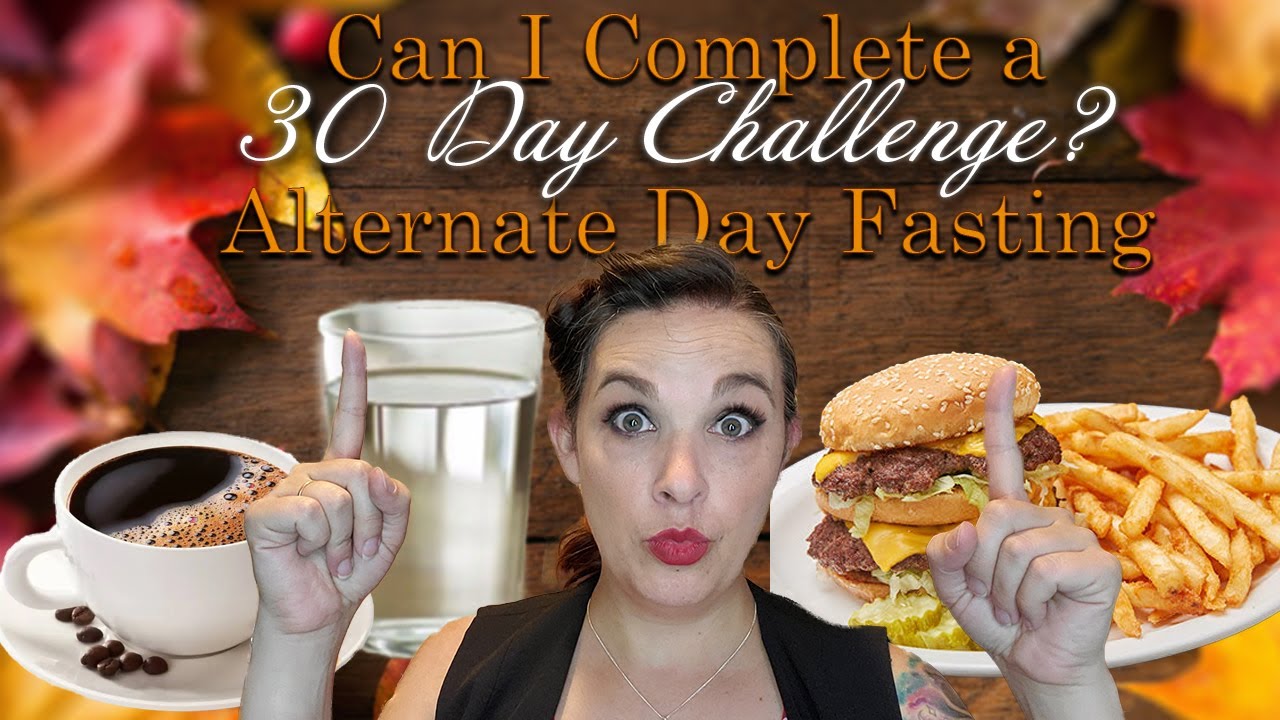 ADF: Alternate Day fasting 30 day results. My dieting history and results of my 30 day challenge.