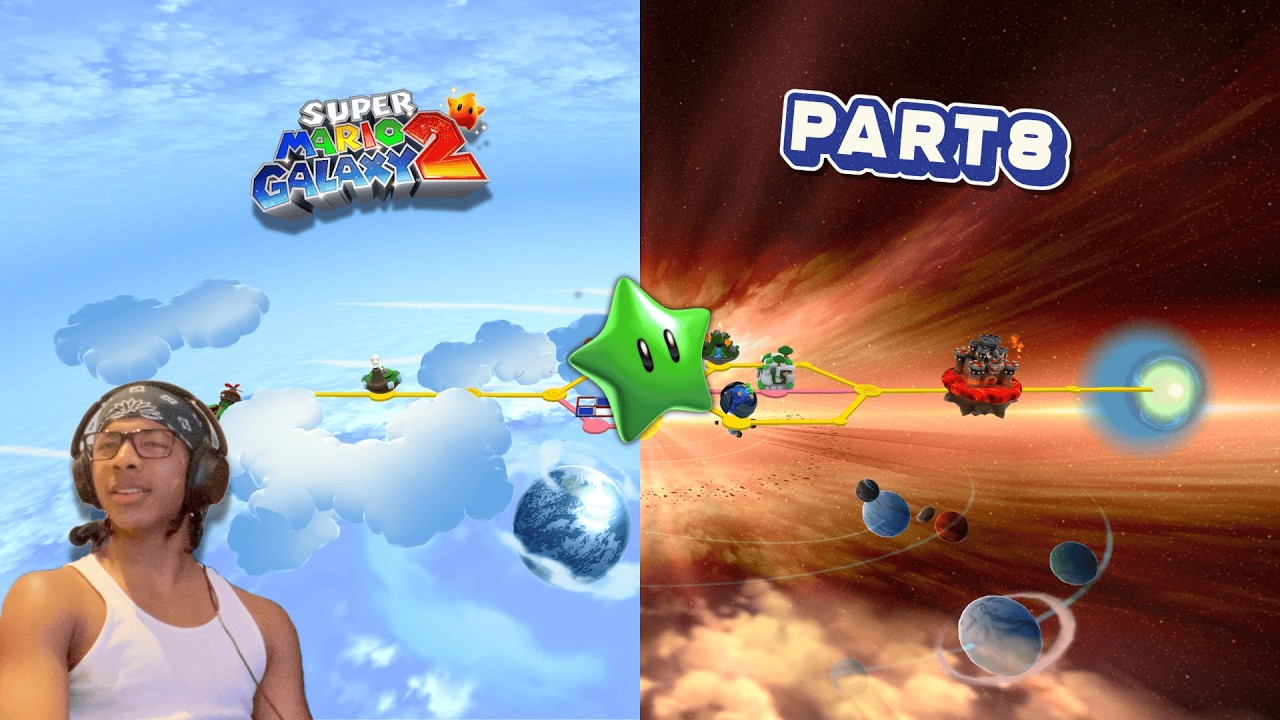 EYES ARE GREEN | Super Mario Galaxy 2 [Part 8]