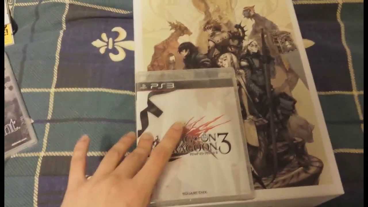 Drakengard 3 (Drag-on Dragoon 3) Limited edition unboxing!