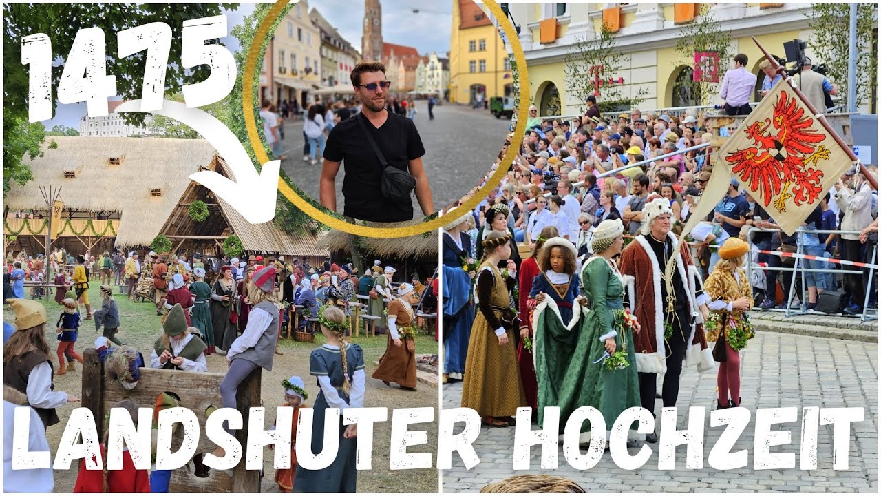 LANDSHUTER HOCHZEIT 2023 | das größte Mittelalterfest der Welt | UMZUG UND LAGERLEBEN