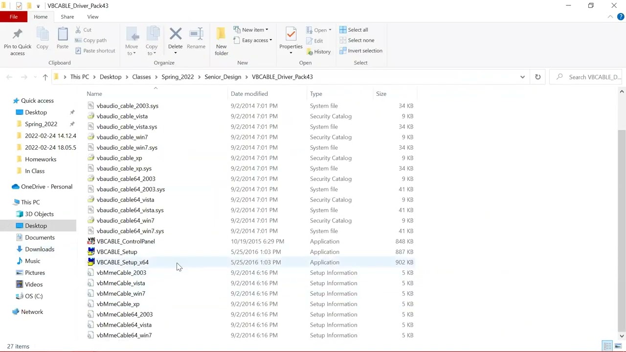 VB-Audio Cable Windows Download Instructions