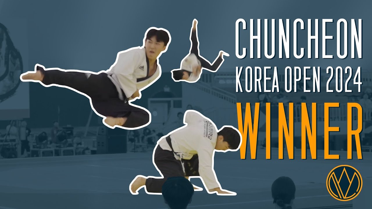WINNER of Korea Open 2024 | Freestyle Poomsae Male | Tae jun Kang