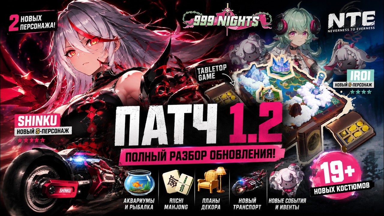 NTE 1.2 &mdash; ЛУЧШЕЕ ОБНОВЛЕНИЕ? Полный разбор патча 1.2 NTE : Neverness to Еverness