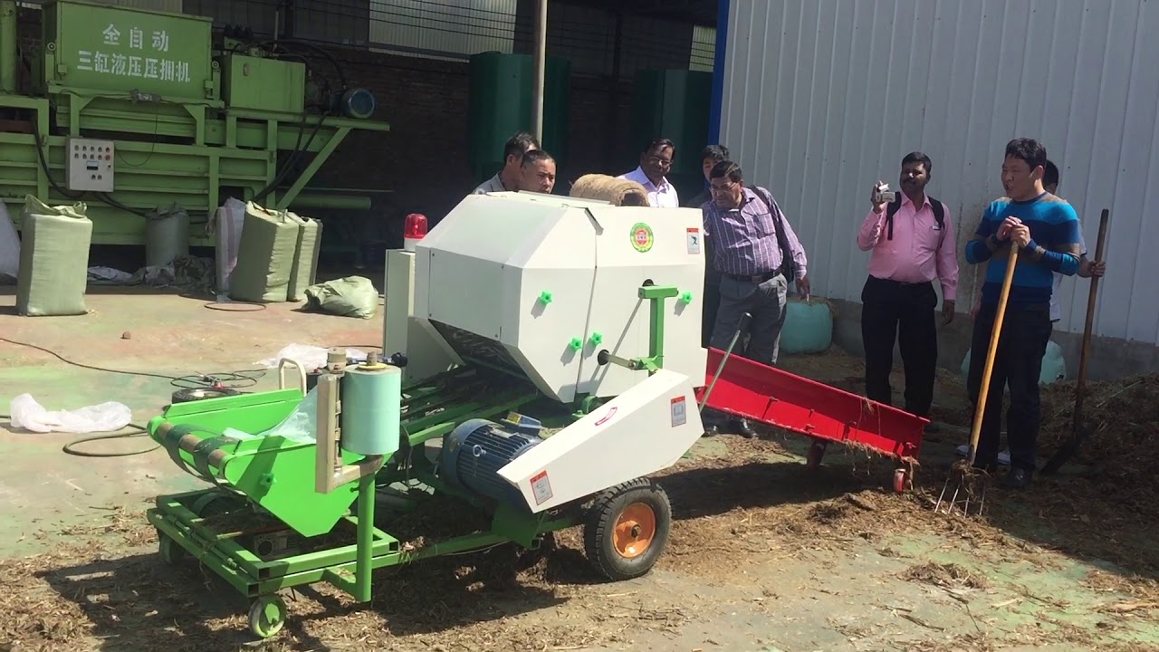 China manufacture  Automatic silage baler machine