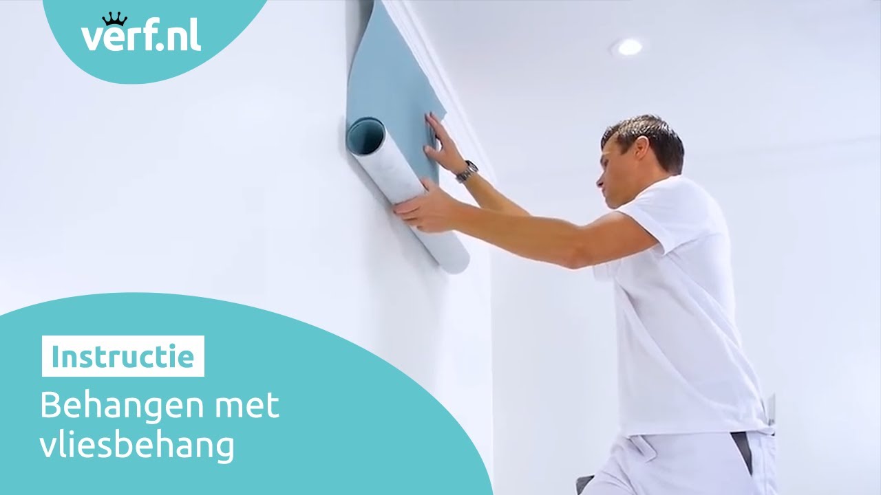 Behangen met vliesbehang | Behang instructies | Verf.nl