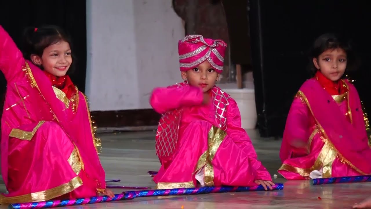 Aarambh 2026 | Punjabi • South Indian • Bollywood Dance Fusion | Junior Galaxy Foundation School
