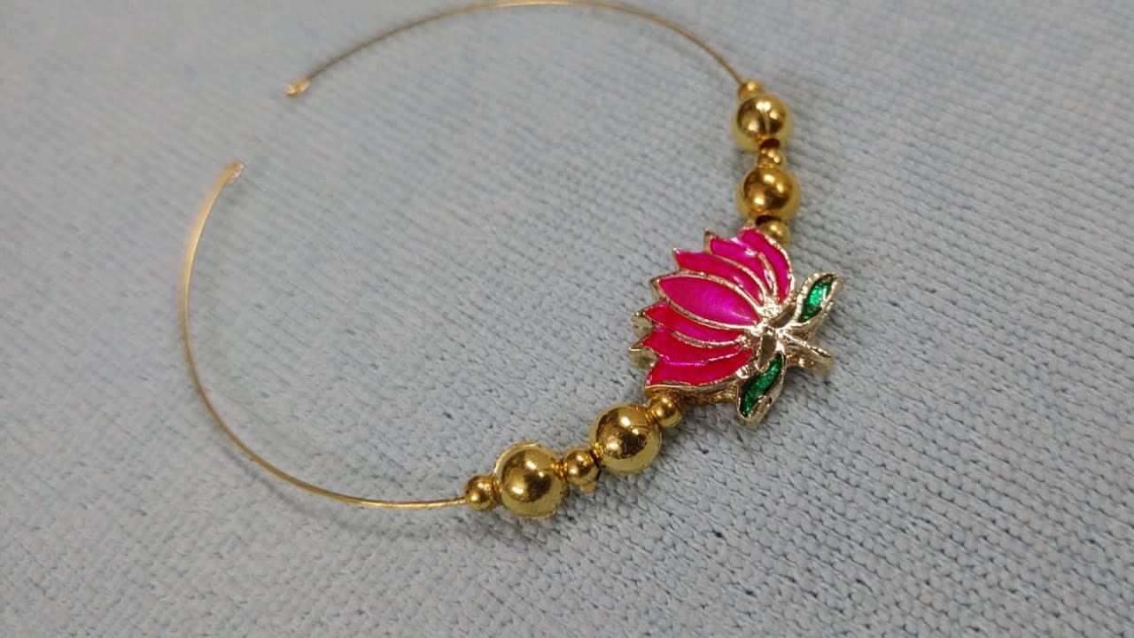 SR CRAFTING TALESS - PINK LOTUS BRACELET