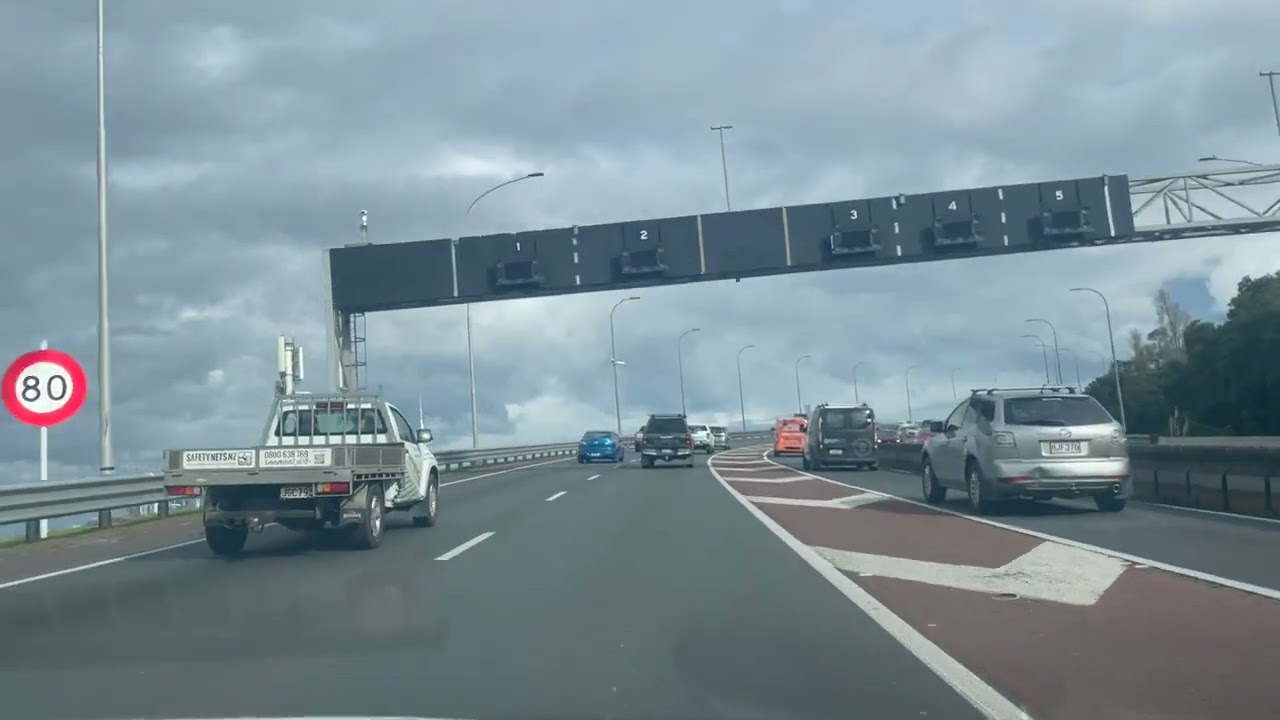 🇳🇿🇳🇿 Smales to Auckland CBD via Motorway 🇳🇿🇳🇿