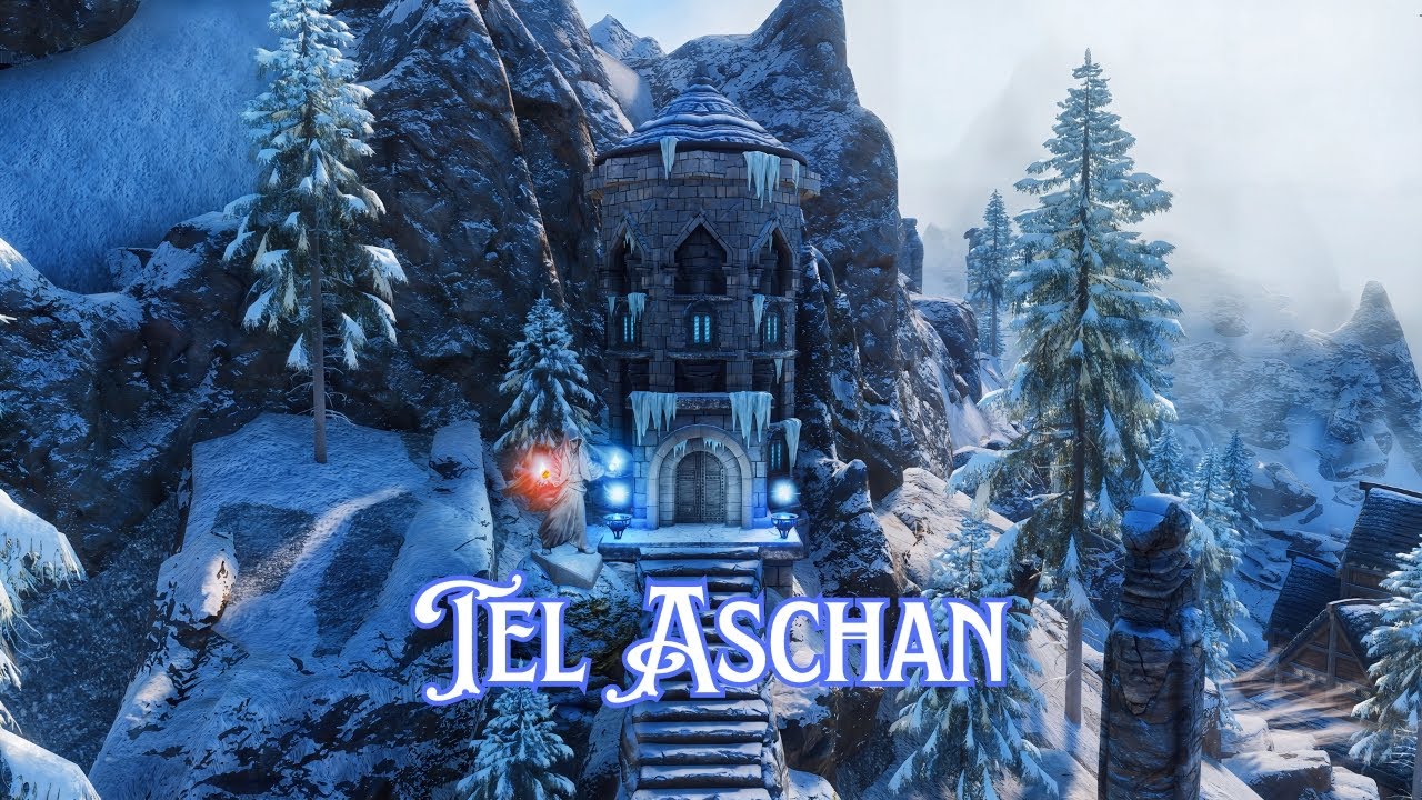 Elianora's Skyrim Mage Tower, Tel Aschan, for PS, Xbox, and PC