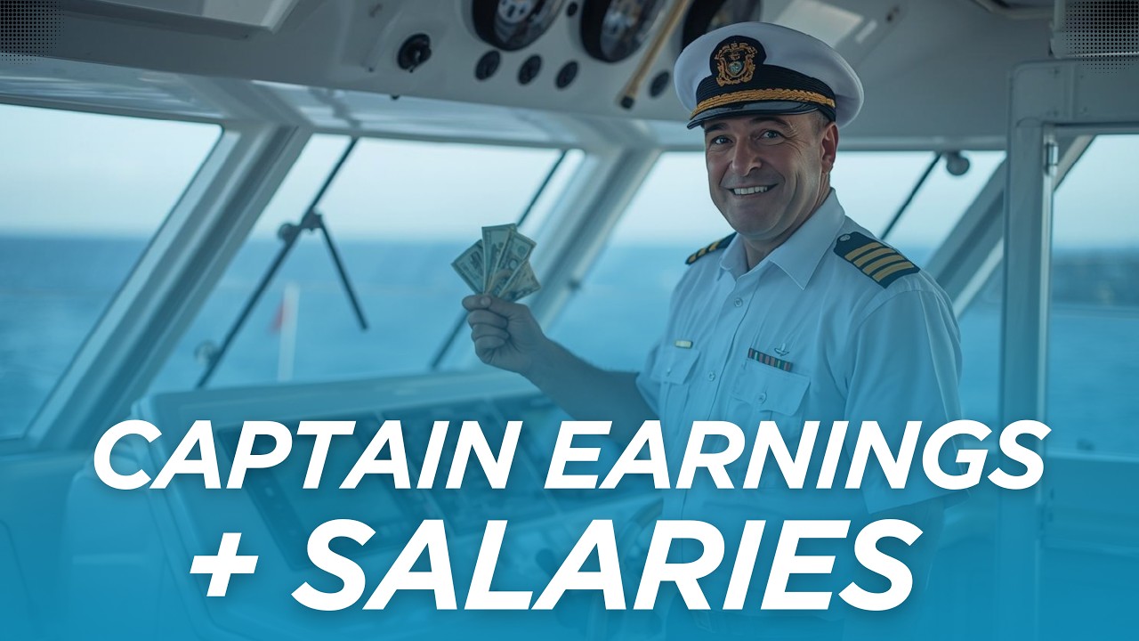 How Much Do Different Ship Captains REALLY Make? | Maritime Earnings