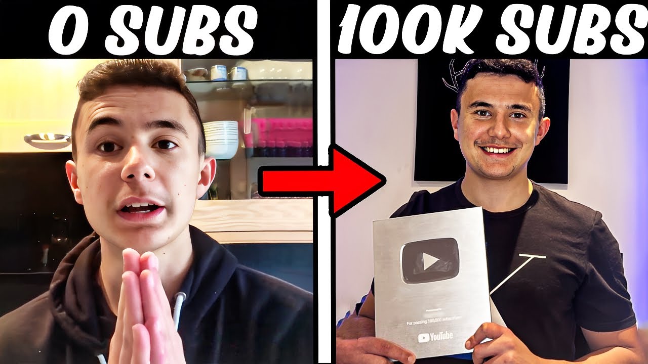 How I Grew From 0 To 100K Subscribers (Step By Step Breakdown)