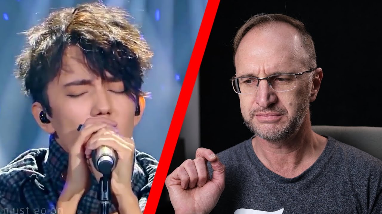 Vocal coach first reaction - DIMASH covers 