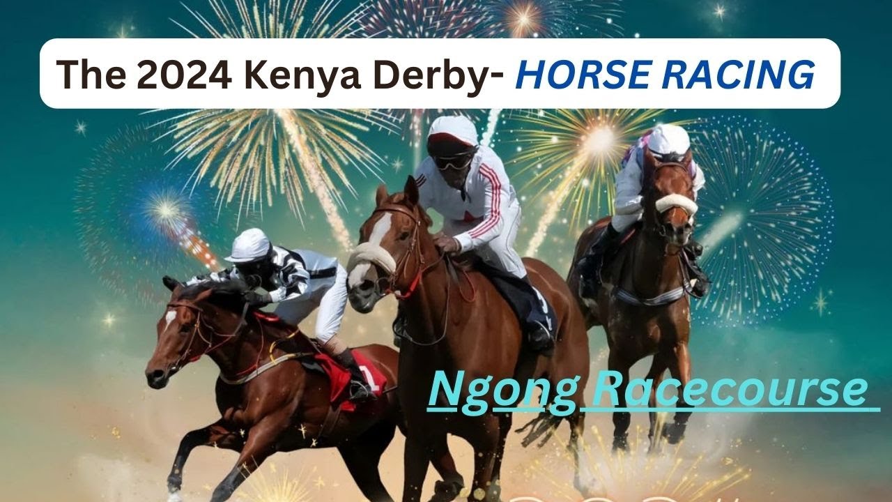 Horse Racing-The 2024 Kenya's Derby at Ngong Racecourse