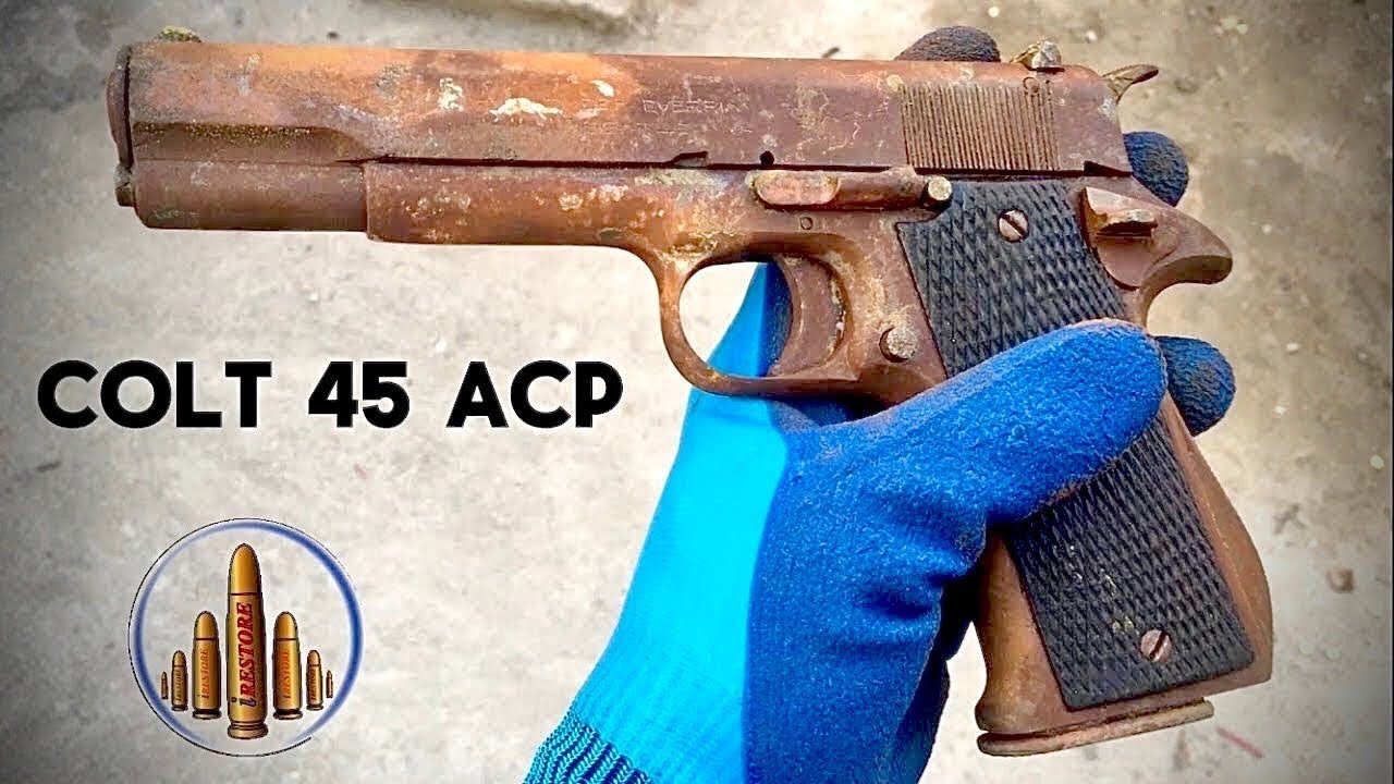 Colt M1911 US Army pistol Restoration