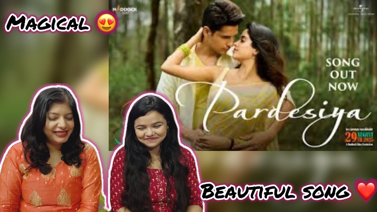 Pardesiya Song Reaction | Param Sundari | Sonu Nigam | Krishnakali | Sidharth, Janhvi | Vibe Check 
