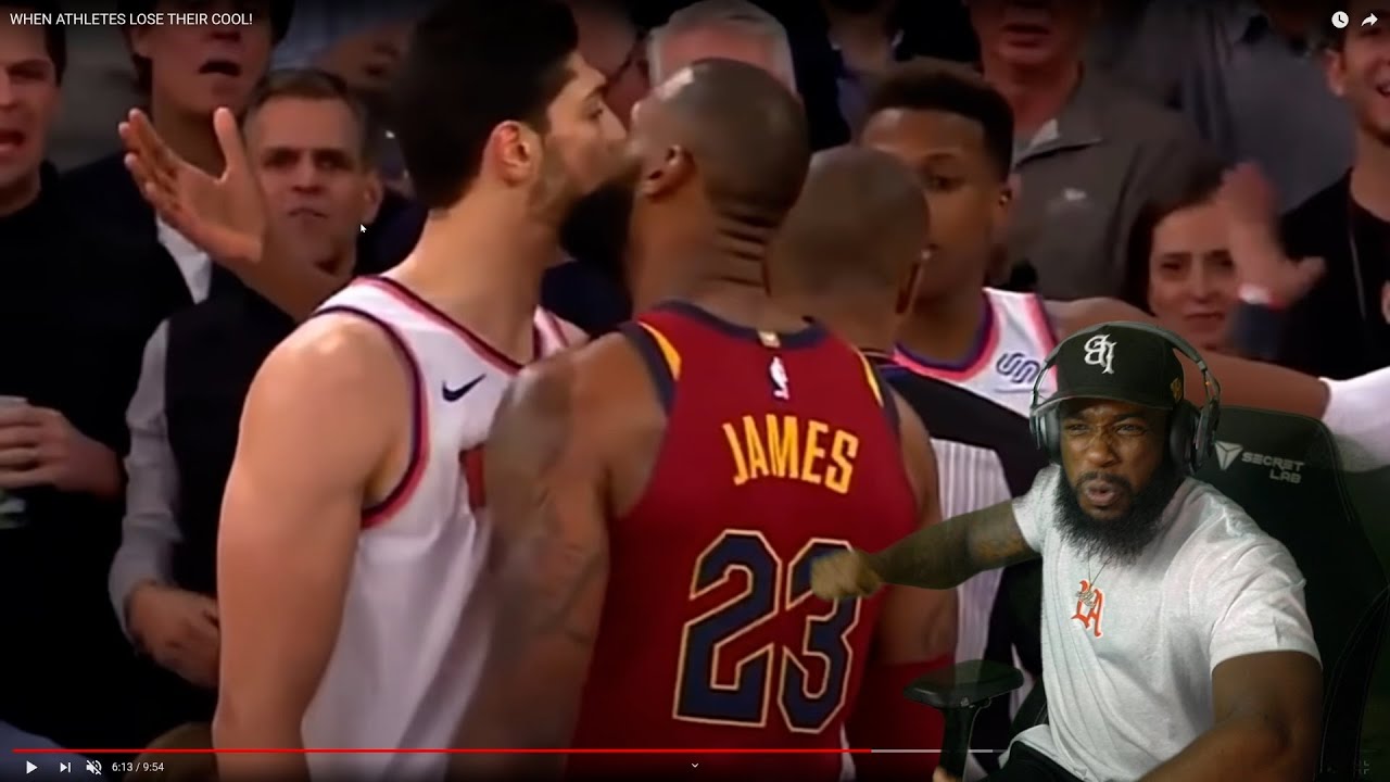 HE WANTED NO SMOKE! WHEN ATHLETES LOSE THEIR COOL!
