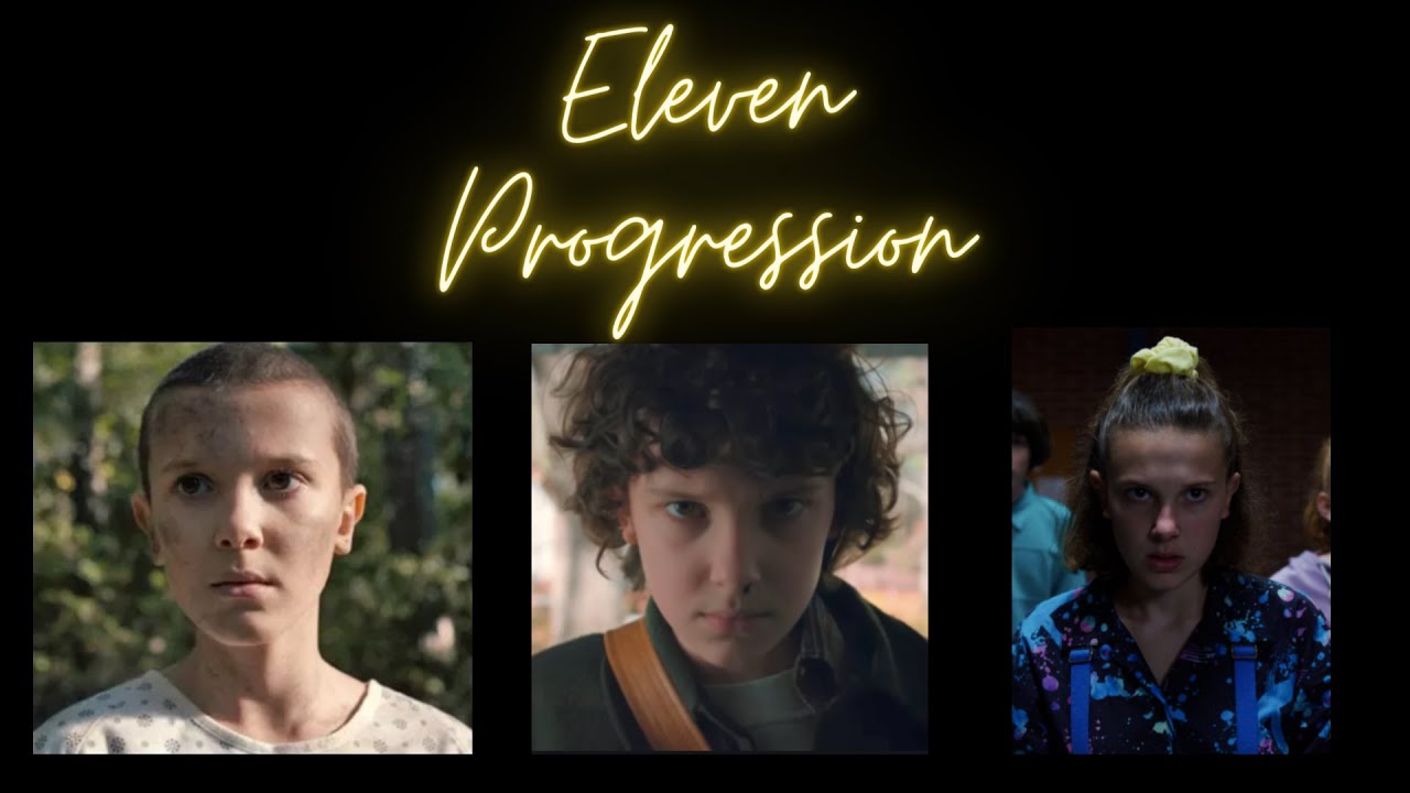 Eleven Stranger Things Progression ~ Happier
