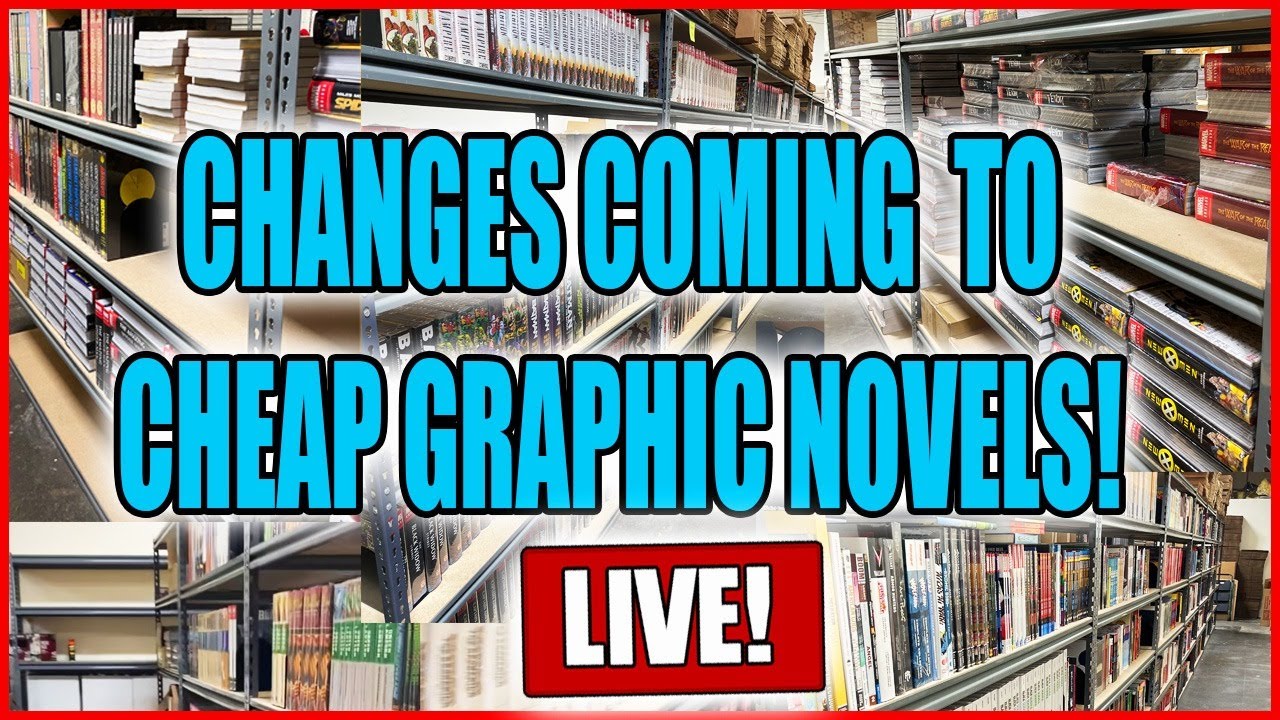 Cheap Graphic Novels Interview! Changes coming to Cheap Graphic Novels!