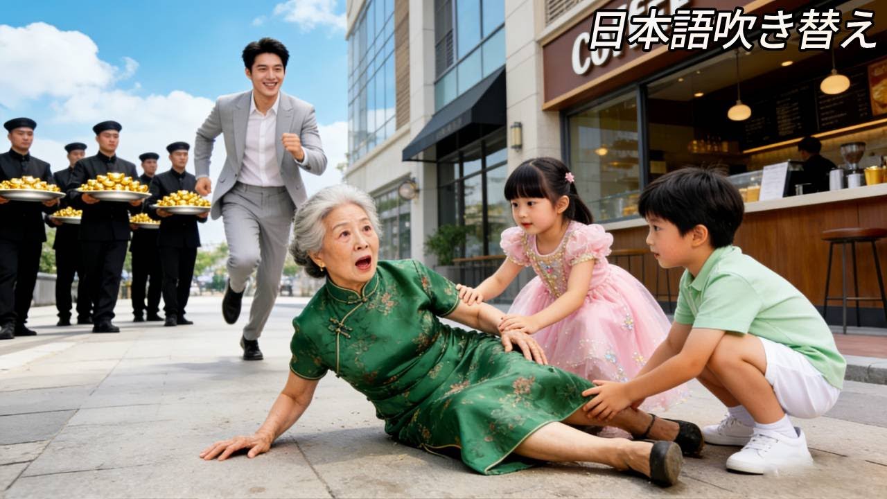 「日本語の吹き替え」誰もが CEO に子ができないと知っていたが、CEO のおばあさんが CEO そっくりの子供二人を見て唖然とした！ #人気短編ドラマ