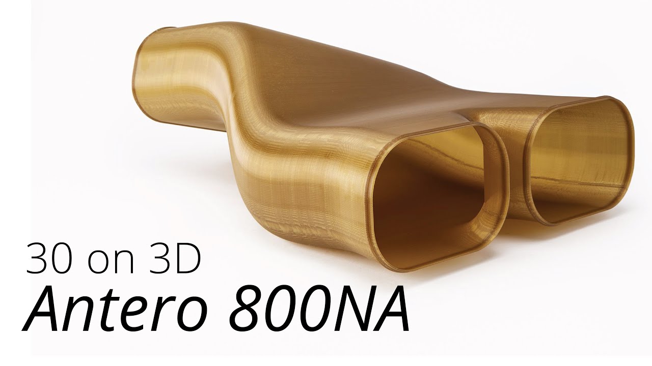 30 on 3D: Antero 800NA | Purple Platypus