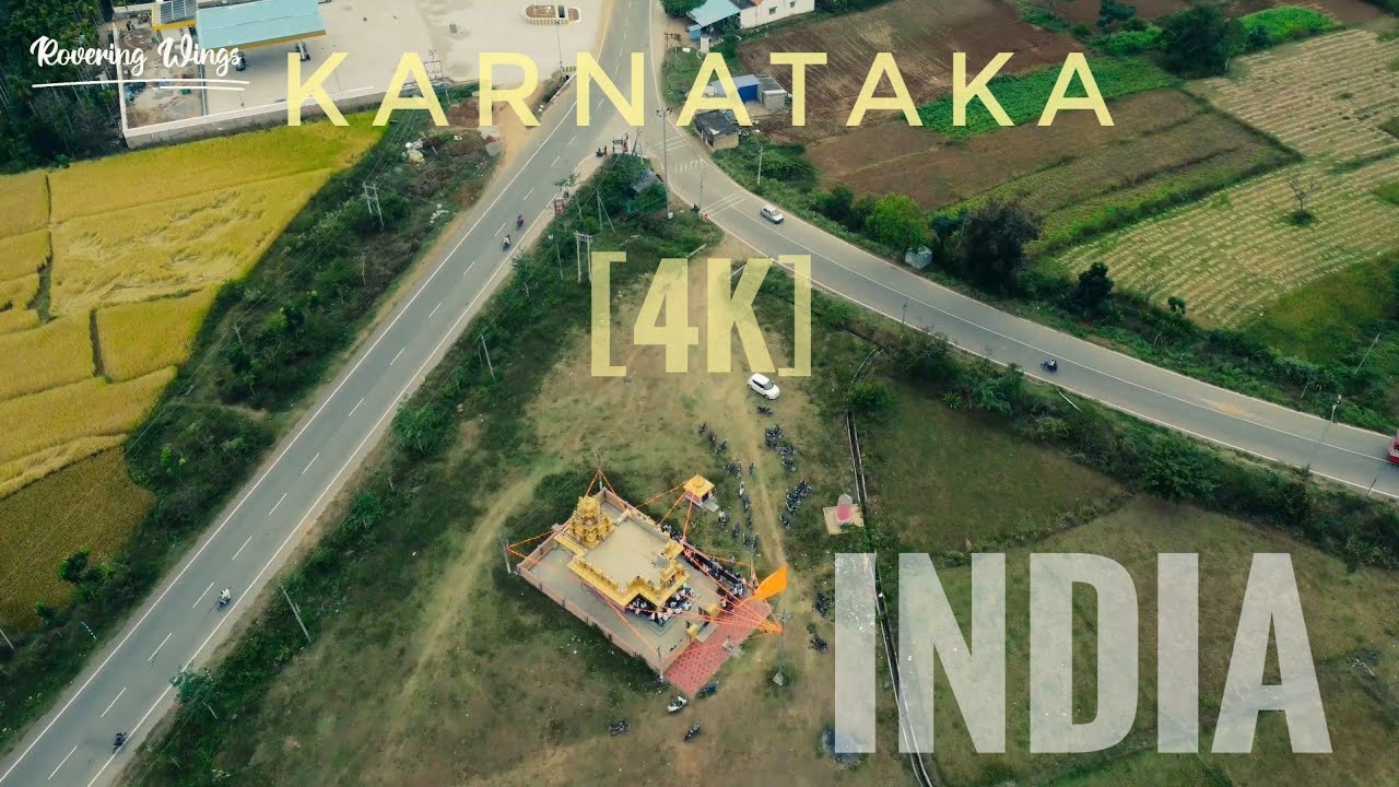 Explore Karnataka  - Drone View [4k] - India