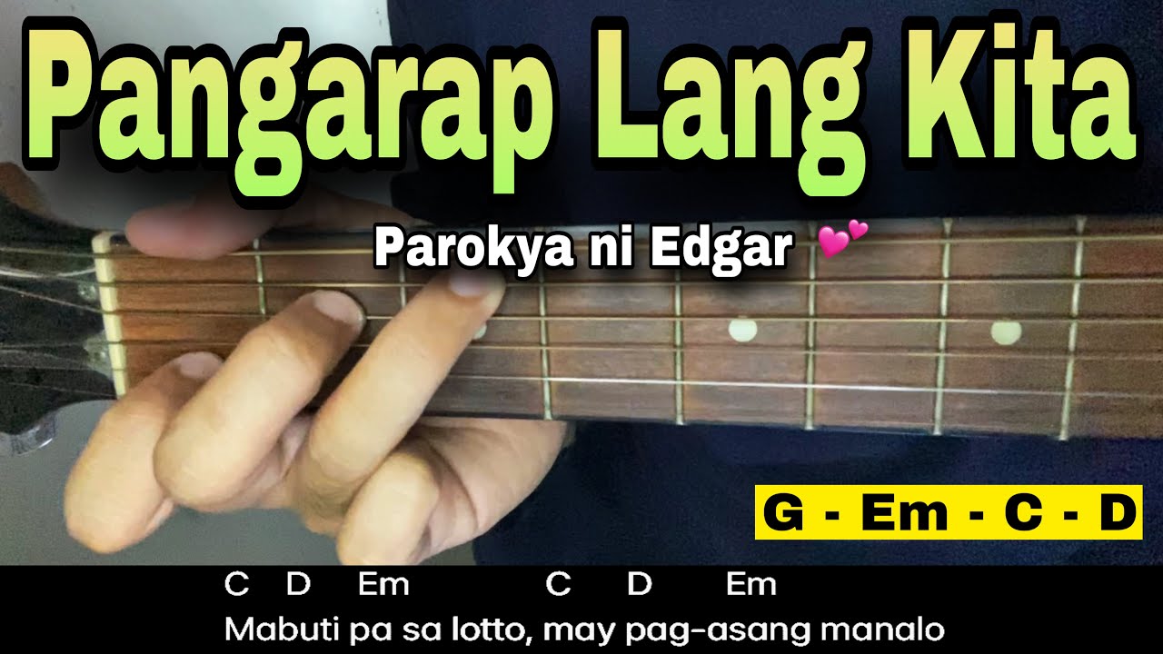 Pangarap Lang Kita - Parokya ni Edgar (EASY GUITAR TUTORIAL)