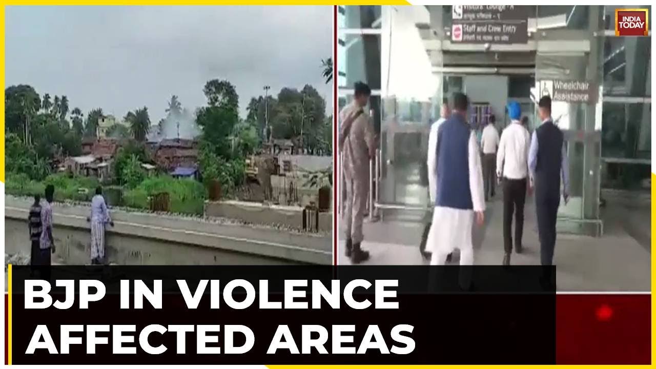 BJP's 'Fact-Finding' Committee Reaches Bengal Amid Poll Violence
