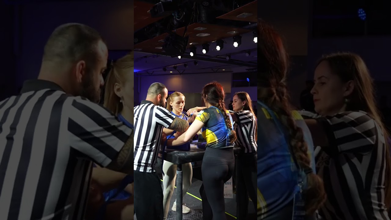 ARMWRESTLING Full Match | EllenViking versus Bogdana Blyzniuk Right Arm IFA European Championship