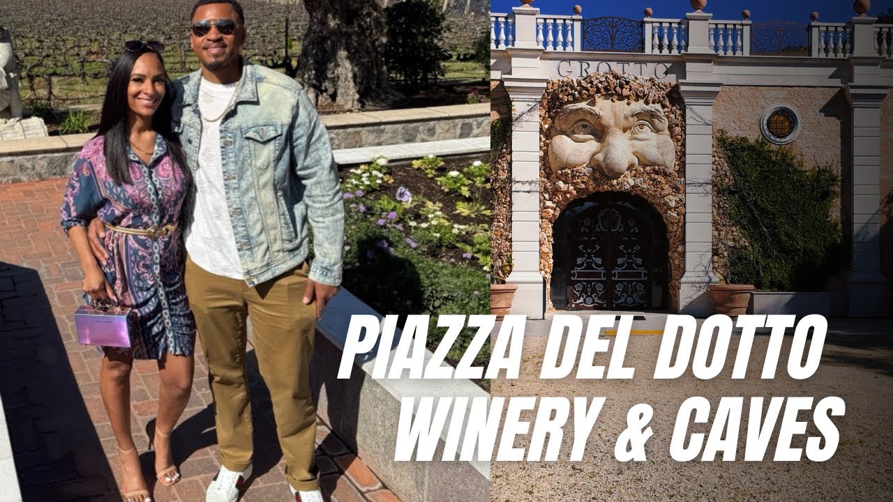 Wine Tasting and Cave Tour with Wifey | Napa Valley | Piazza Del Dotto Winery & Caves