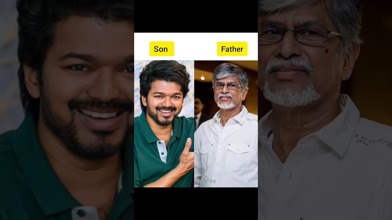 Vijay  | South Actors family in real life