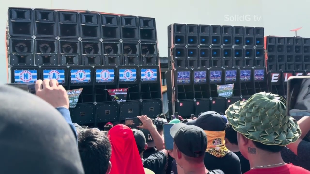 Makbakan audio classic x Ocean star disco mobile rumble во время выставки Dinagyang Sound Expo 2026