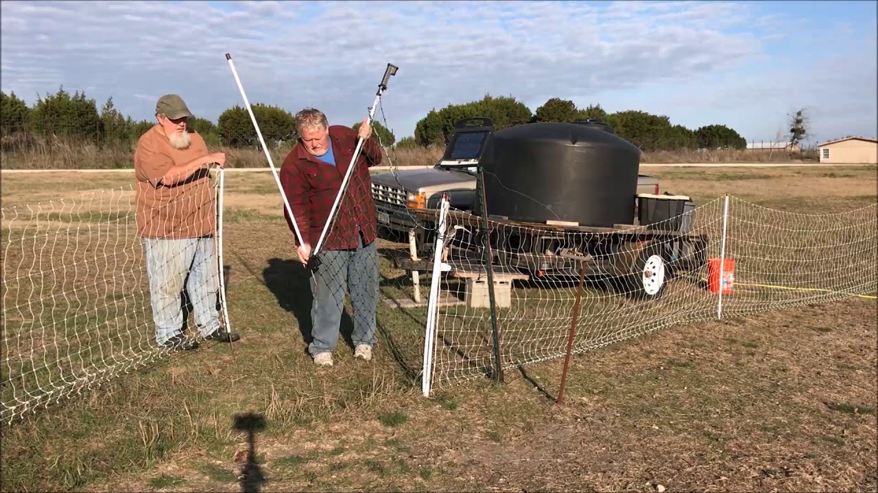 Electric Chicken Gate Install, No More Stepping Over Hot Fence