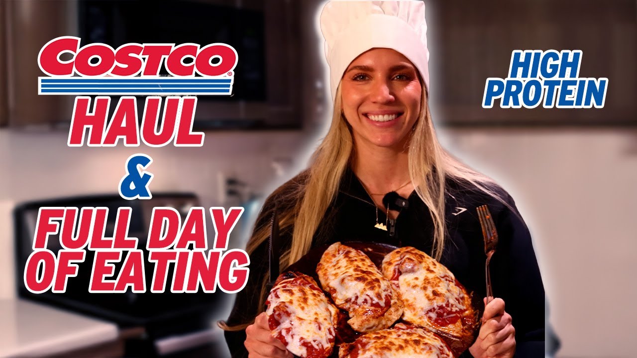 What I Eat in a Day + $400 Costco Haul | High Protein