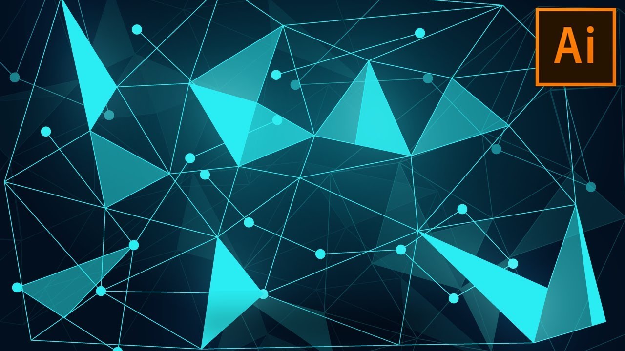 How to Create Sci-Fi Triangulated Background in Adobe Illustrator