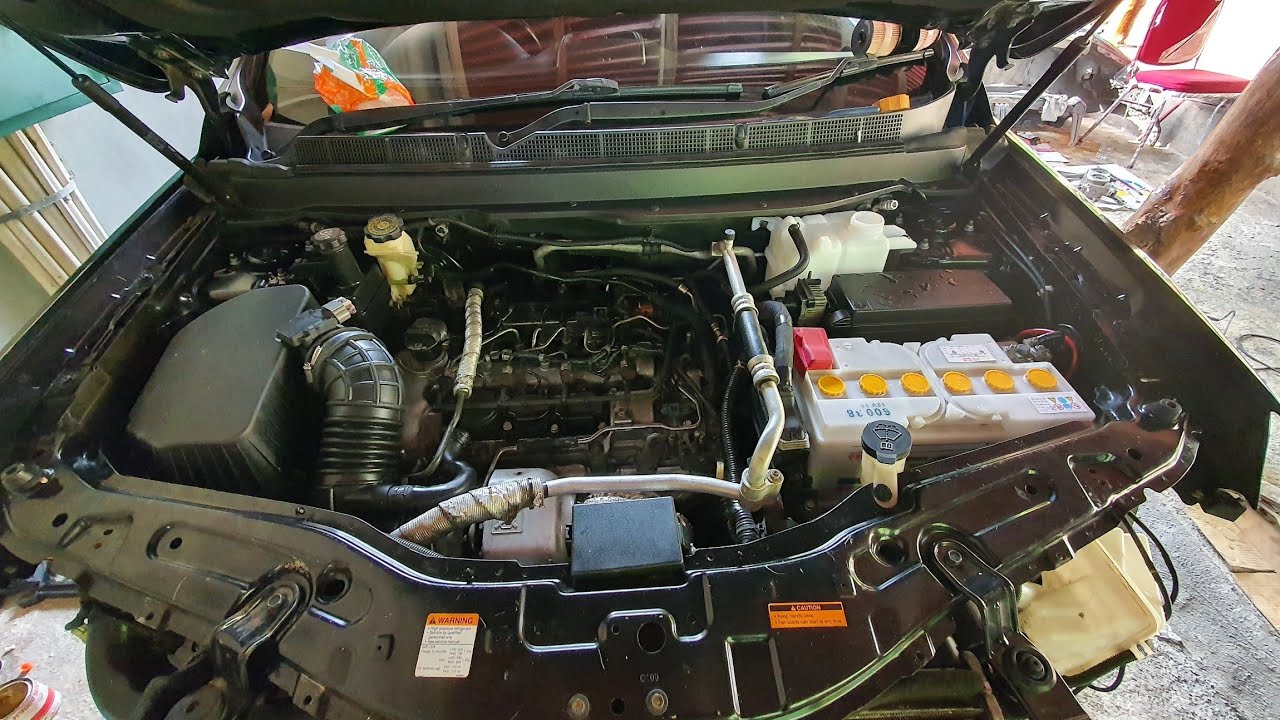 Vidio #3 Pemasangan| Captiva Diesel FL Oil Cooler Jebol Cleaning Total Sampai Normal
