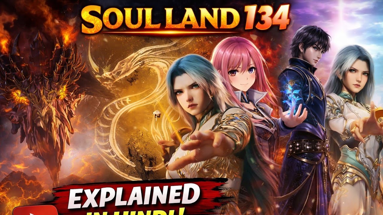 Soul Land 2 anime part 134 Explained in Hindi#donghua 