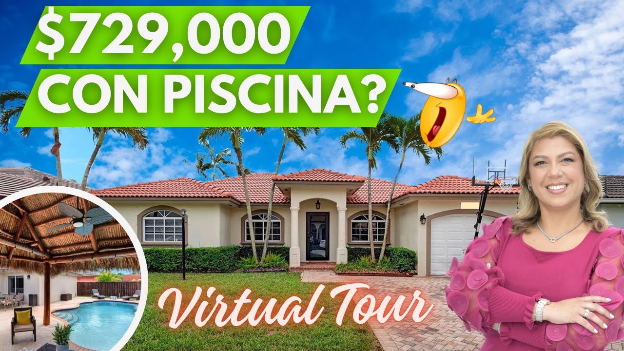 🔴Casa con Piscina a la venta en Kendall🔴