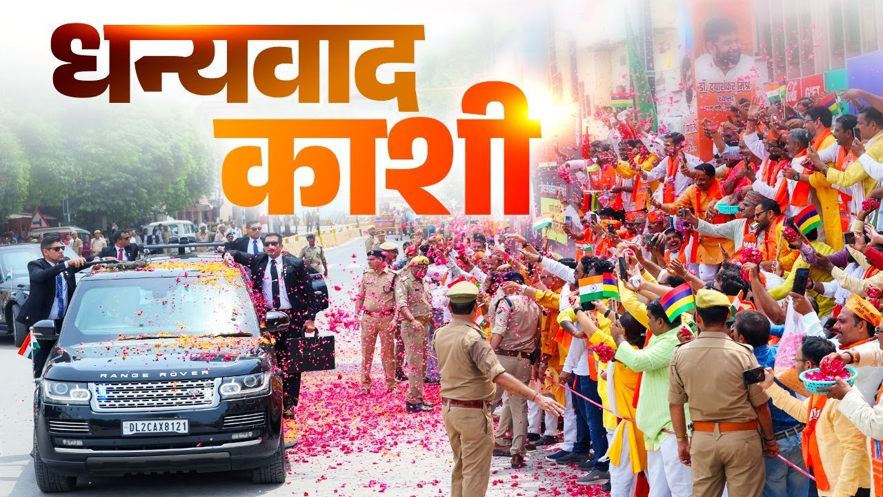 LIVE: Varanasi gives a warm welcome to PM Modi