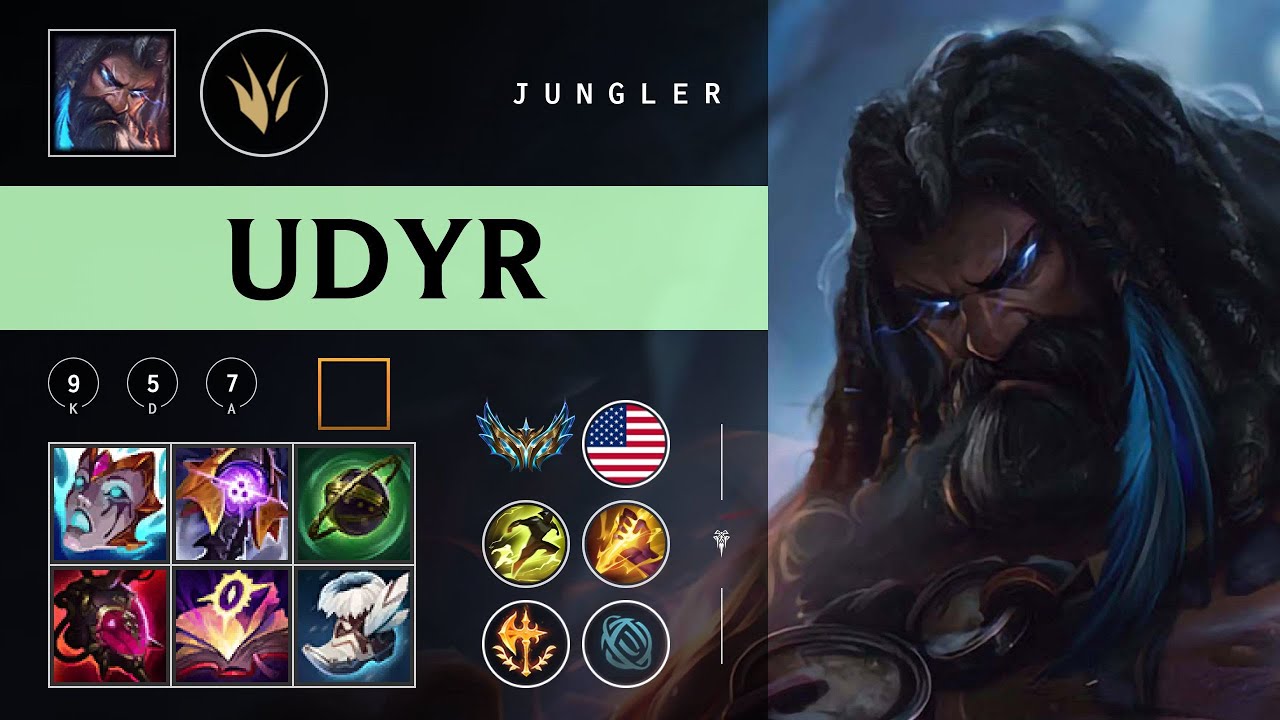 Udyr Jungle vs Gwen - NA Challenger Patch 26.02