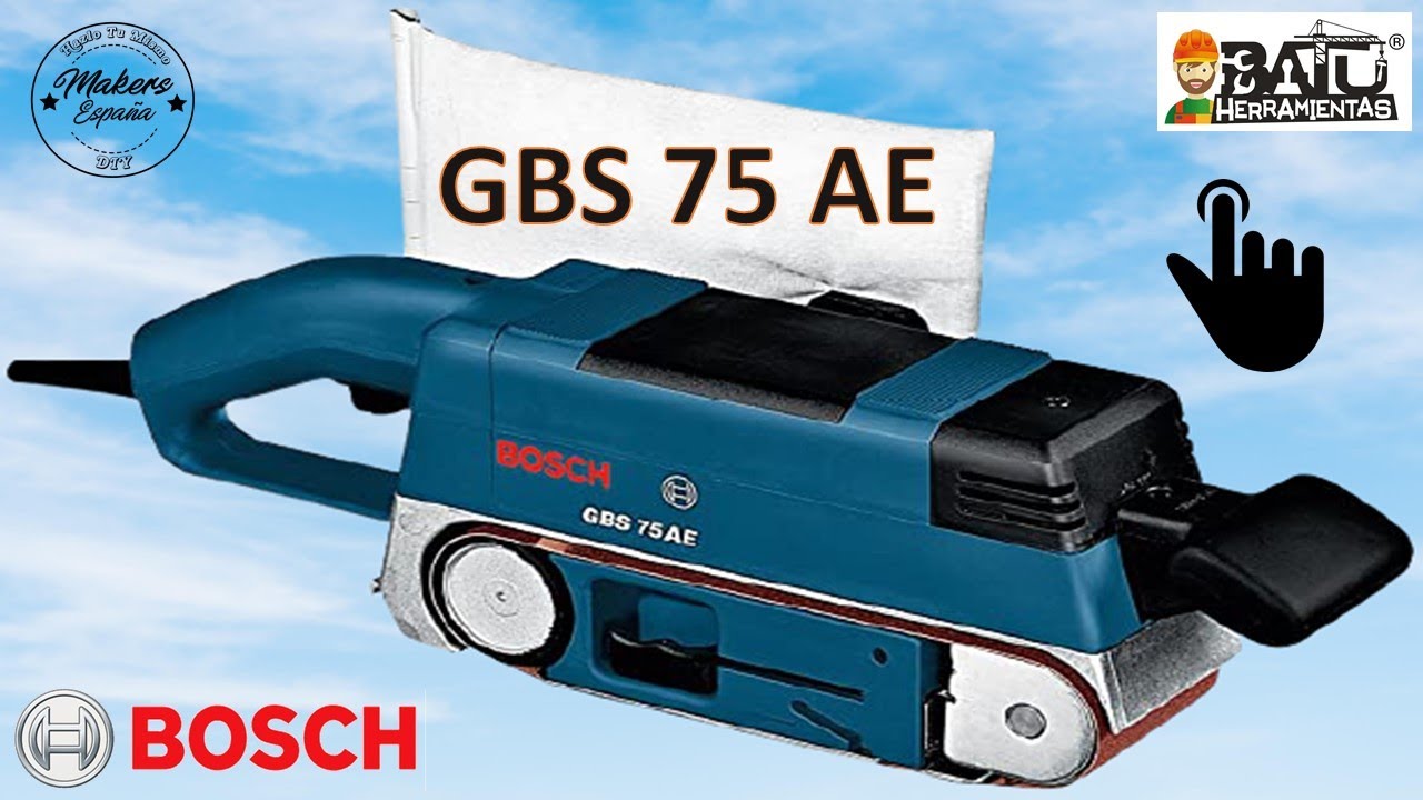 GBS 75 AE ЛЕНТОЧНАЯ ШЛИФОВАЛЬНАЯ МАШИНА BOSCH 2021