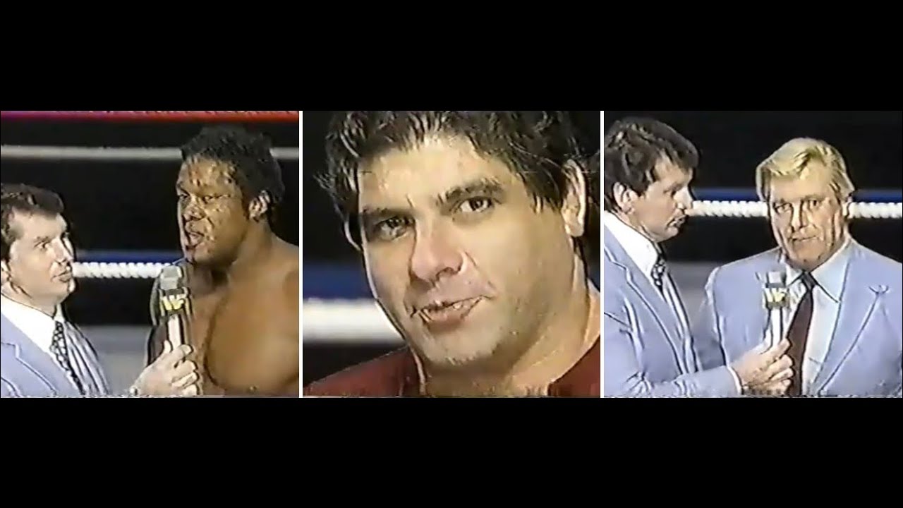 Tony Atlas / Don Muraco & Lou Albano / Pat Patterson Los Angeles promos - aired 11/5/83