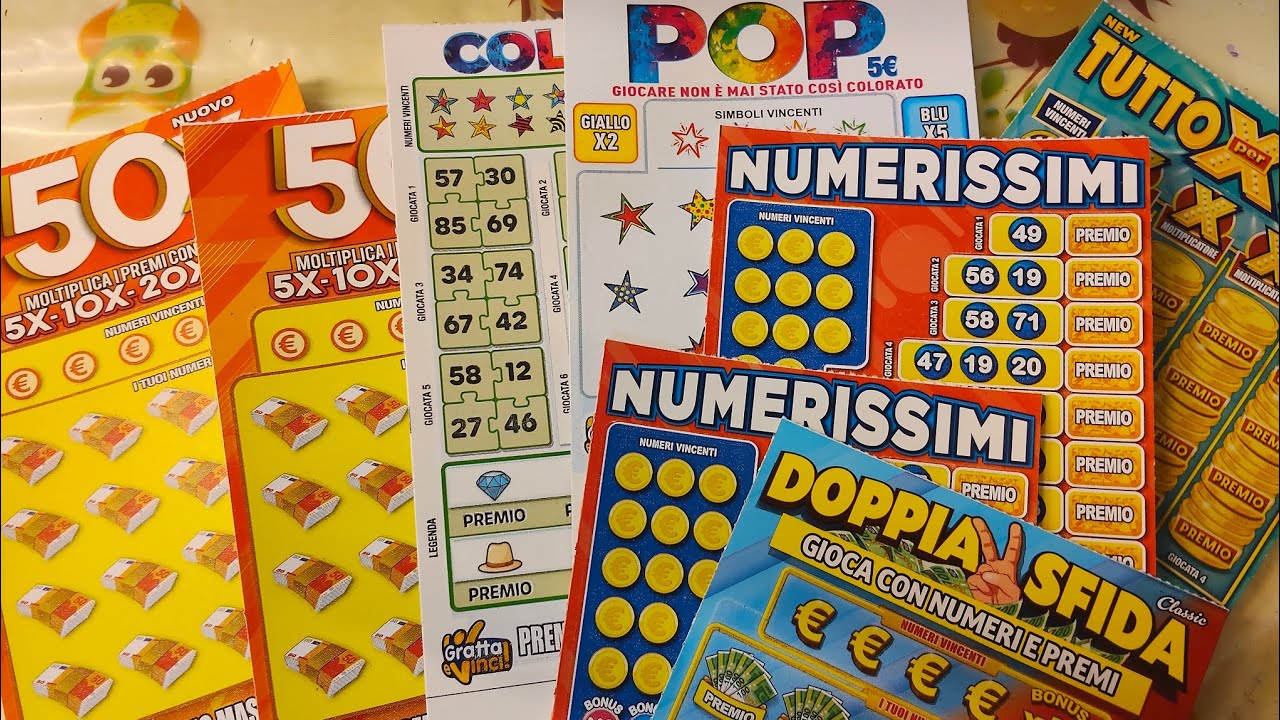 BEL BIGLIETTO IN UN GRANDE MISTO 💥🎉🍀💫💰🌶️🪙🐞