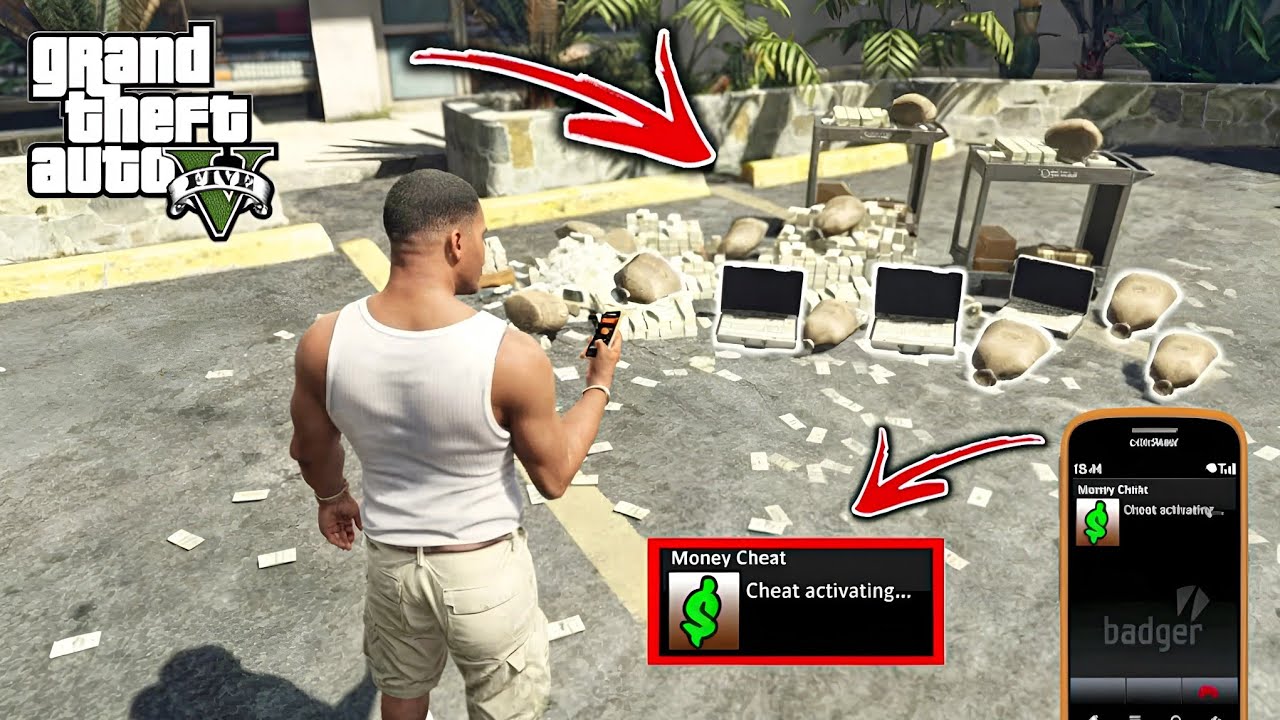 GTA 5 - Secret Phone Cheats! (Money Cheat, Girlfriend Cheat & more)