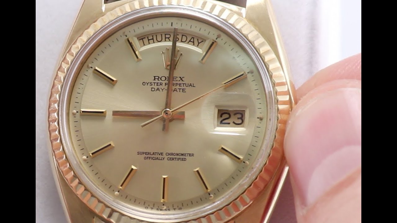 How to Set Day & Date on Your Rolex Watch