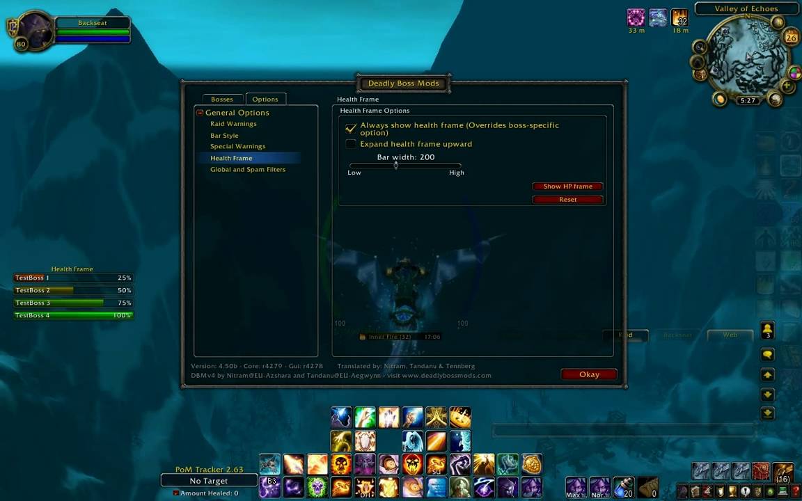 Max Progression guide Deadly Boss Mods